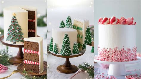Light and fluffy and delicious. Amazing Christmas Cake Decorating Compilation - YouTube