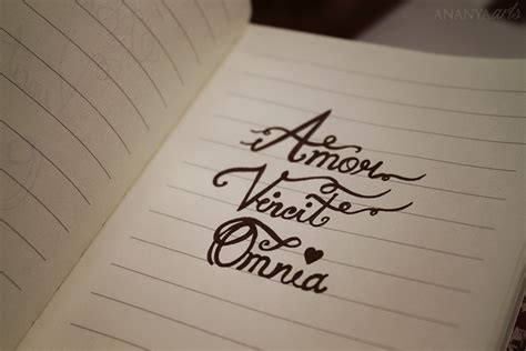 Learn vocabulary, terms, and more with flashcards, games, and other study tools. Amor Vincit Omnia by AnanyaArts on DeviantArt
