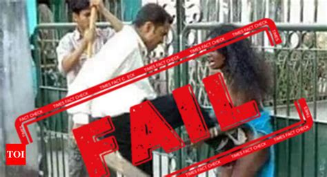 Fake Alert Photo Of Tribal Girl Paraded Naked In Assam Being Used To Malign Congress In Bengal