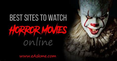 Scary movie 3 2003 watch online in hd on 123movies. Best Horror Movie Streaming Sites to Watch Horror Movies ...