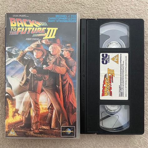 Back To The Future Part Iii Vhs Video Vhs Etsy