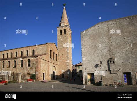 Sant'Eufemia cathedral, Grado, Friuli Venezia Giulia, Italy Stock Photo ...