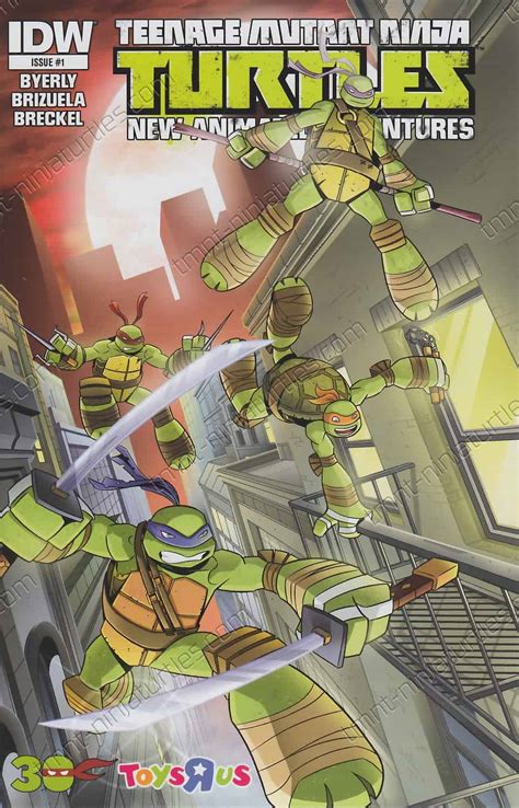 Tmnt New Animated Adventures 01 Idw Tmnt A Collection