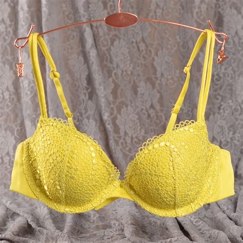 Popular Yellow Bras Buy Cheap Yellow Bras Lots From China Yellow Bras