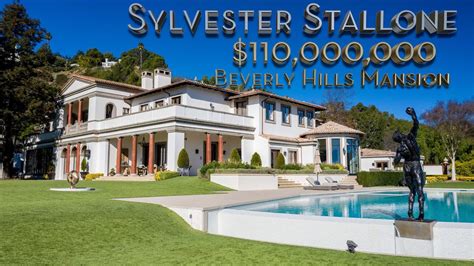 Sylvester Stallones Now Adeles 110 Million Beverly Hills Mansion
