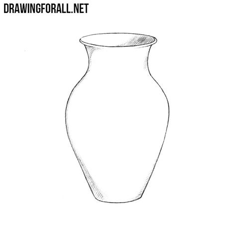 It's uploaded here as a base for discussions and to show the principle. How to Draw a Vase | Drawingforall.net