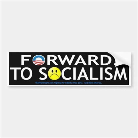 Forward To Socialism Bumper Sticker Zazzle