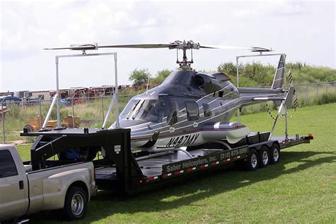 Vertical Access Helicopter Charters Custom Helicopter Trailer