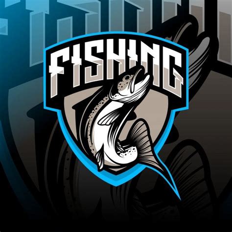 Illustration Fishing Logo Design