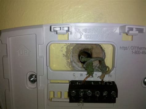 Old thermostat wiring to new thermostat wiring. I am changing my old analog thermostat to a new Honeywell RTH6300B thermostat. My house was ...