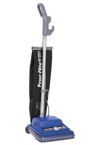 Powr Flite 12in Commercial Shake Out Bag Upright Vacuum Wqt Tech