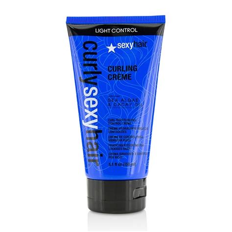 My hair, but i found that if applied when the hair is still damp and then scrunching it eliminates any crunchy factor and leaves them silky smooth after my hair air dries. Curly Sexy Hair Curling Creme Curl Moisturizing Control ...