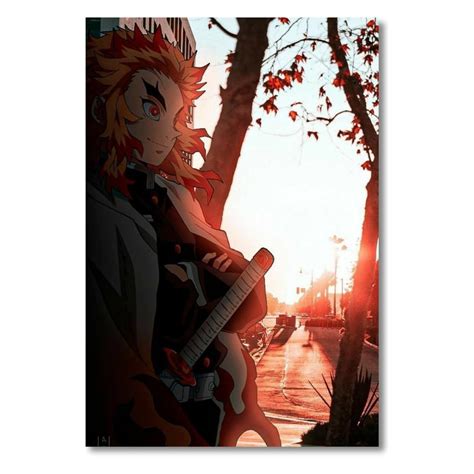 Kyojuro Rengoku Demon Slayer Posters For Wall 400 Gsm Paper 12