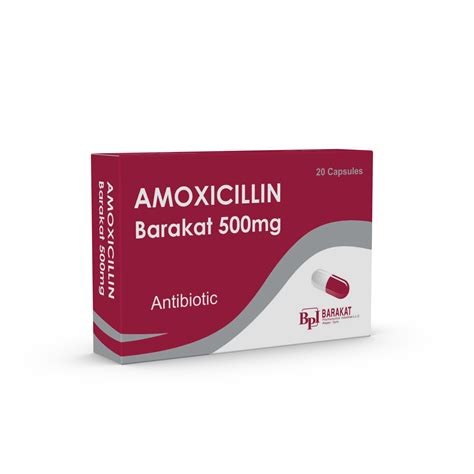 Amoxicillin 500 mg Capsules – Pharmatech Company for Drugs and Medical