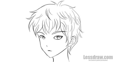 How To Draw Anime Boy Nose Step By Step