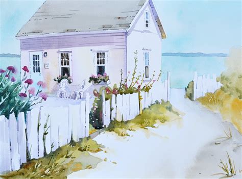 Paintings Of Beach Cottages