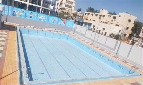 Hyderabad Ghmcs New Swimming Pool All Set For Inauguration