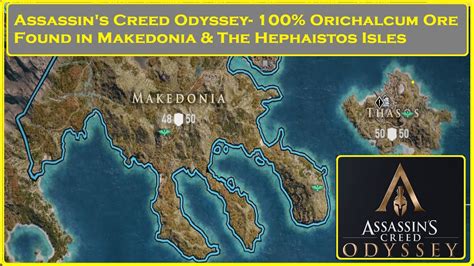 Assassin S Creed Odyssey Locations Of Ore In Makedonia The