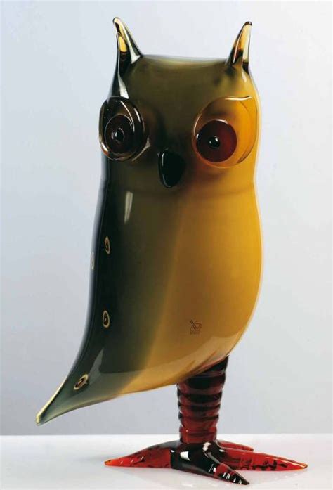 Murano Glass Owl Sculpture Murano Glass Sculptures