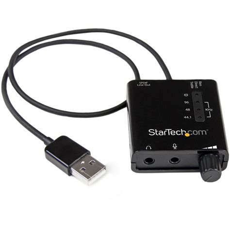 Buy Usb Sound Card W Spdif Digital Audio And Stereo Mic