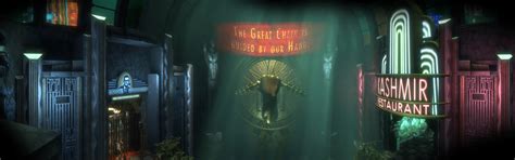 Papel De Parede Videogames Noite Bioshock Luz Cor Beco Iluminação Trevas Captura De