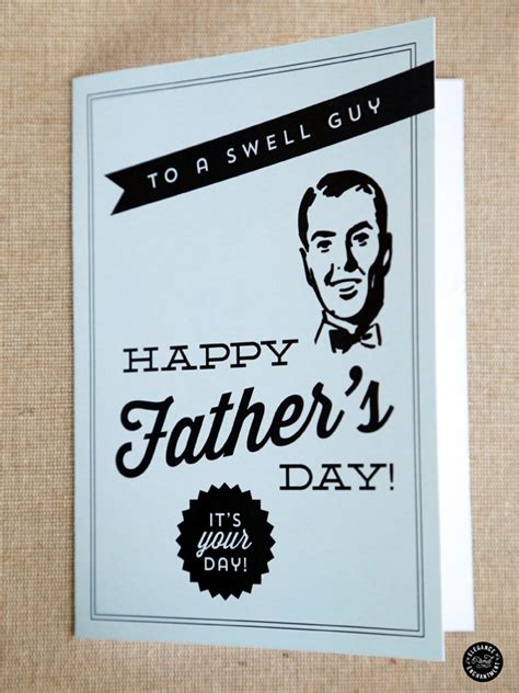 Fathers Day Free Printable Cards Paper Trail Design Fathers Day