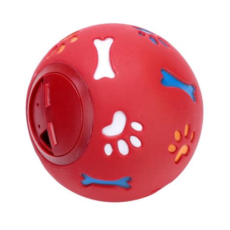 Pet Dog Puzzle Toy Fun Tough Treat Ball Mental Food Dispenser