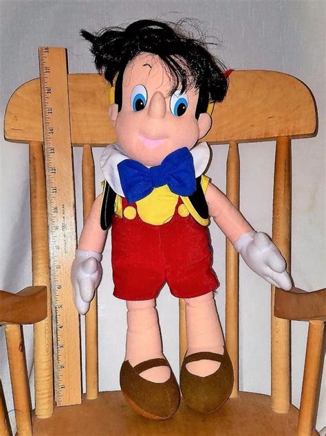 Disney Pinocchio As A Real Boy Plush 19 Excellent Condition 1905728823