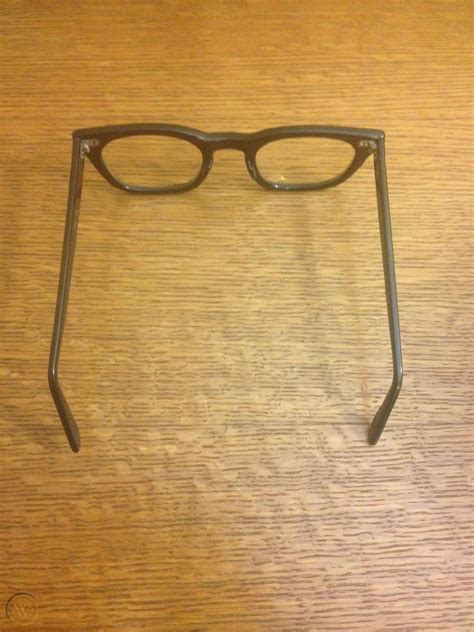 1960s us military uss army marines issue glasses bcgs vintage black frame sweet 1848581606