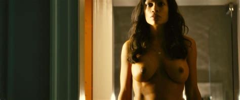 Nude Video Celebs Rosario Dawson Nude Trance 2013