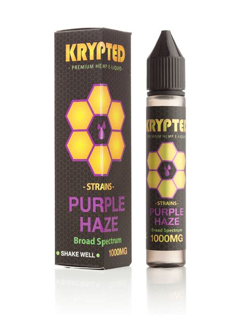 Purple Haze Cbd E Liquid Krypted