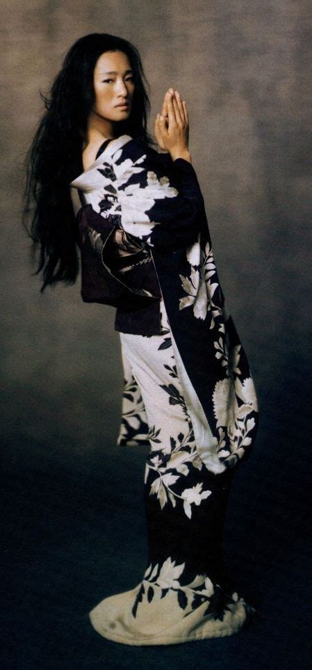 Chinese Actress Gong Li Geisha