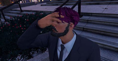 Hair On Two Halves Of The Head For Mp Male Gta5