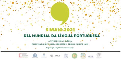 Inicio do menu de navegação. Dia Mundial da Língua Portuguesa 5 de maio de 2021 ...
