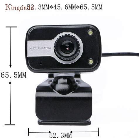 2 LED USB 2 0 HD Webcam Camera Web Cam With Microphone Mic For PC