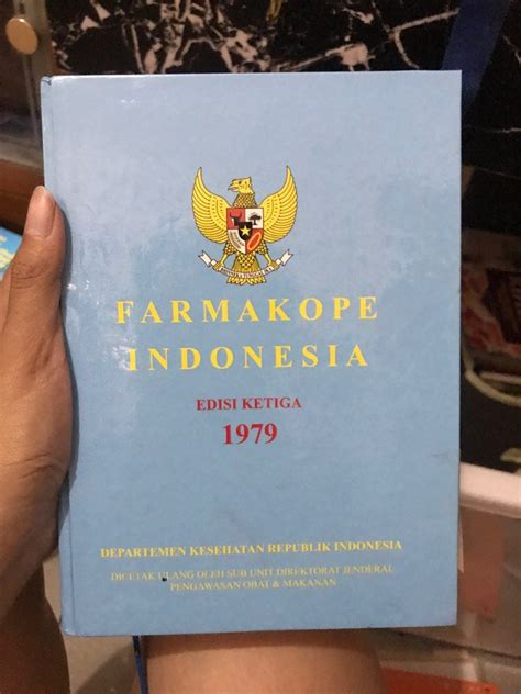 Farmakope Indonesia Edisi Ke 3 Buku And Alat Tulis Buku Pelajaran Di