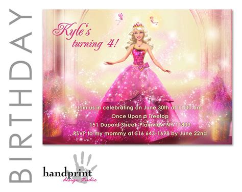 Pin Free Barbie Party Invitations Princess Printable On Pinterest Princess Birthday Invitations
