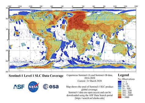 Sentinel 1 Acquisition Maps Asf