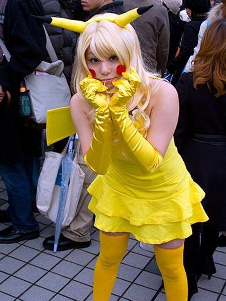 Girl Note The Sexiest Pikachu Cosplayers