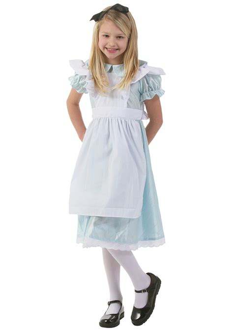 Girls Alice Costume Kids Alice In Wonderland Costumes