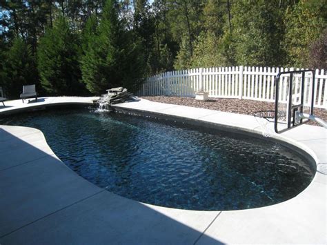 If you install it yourself, depending on the various options. Small Fiberglass Swimming Pools in 2020 | Above ground pool liners, Landscaping around pool ...