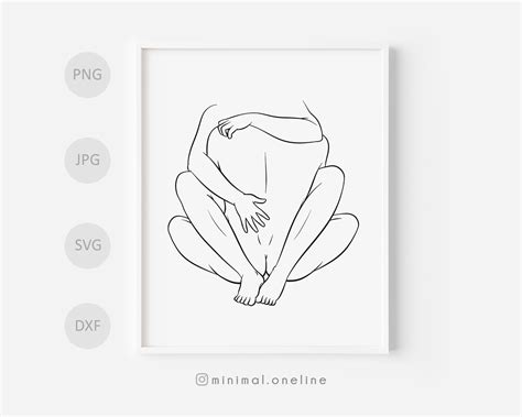 Erotic Line Art Sex Pose Svg Sex Scene Drawing Outline Sexy Etsy