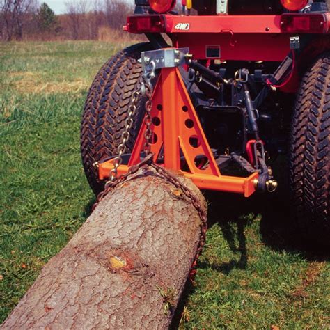 Tractor Mounted Forestry Winch Log Hog Norwood Sawmills Usa Inc