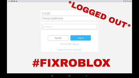 I Keep Getting Logged Out Of Roblox Why Fixroblox Youtube