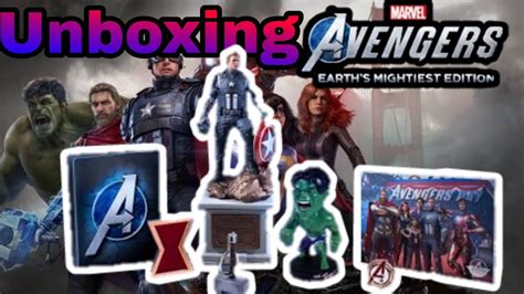 Unboxing Marvels Avengers Earths Mightiest Collectors Edition And