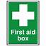 First Aid Box With Symbol Sign