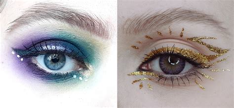 16 Super Cool Makeup Looks Using Glitter Eyeliners