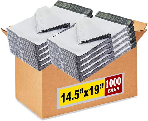 Imbaprice 1000 Pack Poly Mailers 145x19 Inch Ml Size 6