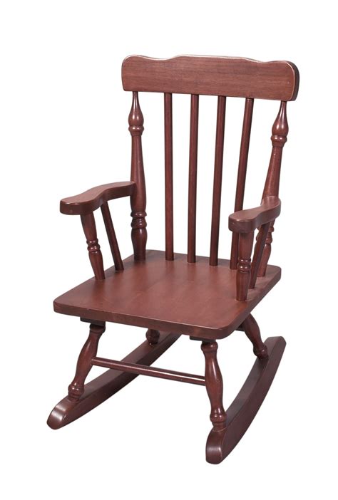 Antique , care instruction : Giftmark Child's Spindle Rocking Chair in Cherry - Sears