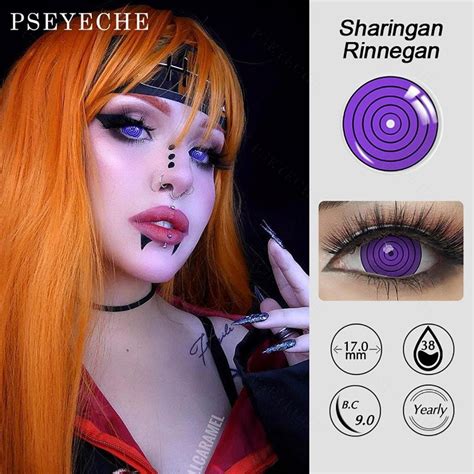 Buy Sharingan Rinnegan Halloween Contact Lenses Naruto Cosplay Eye
